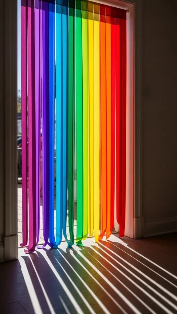 Ribbon Curtain for Play Spaces