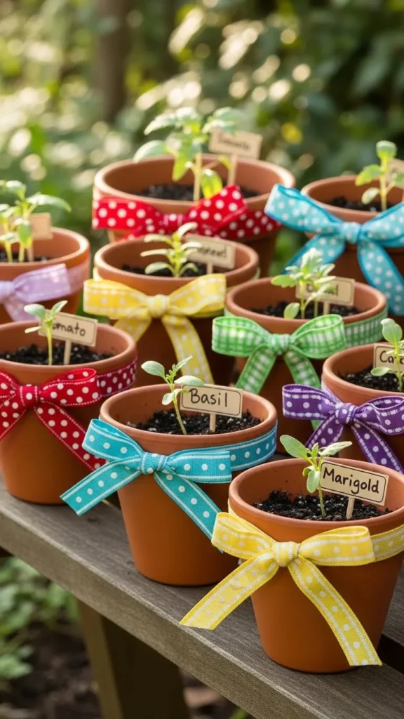 Ribbon Plant Markers