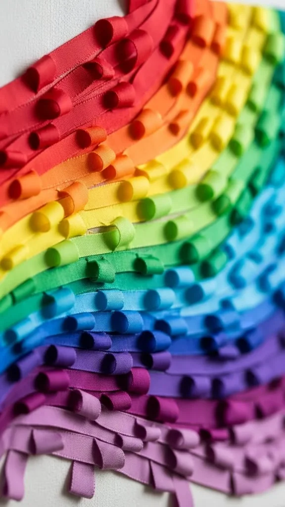 Ribbon Scrap Wall Art