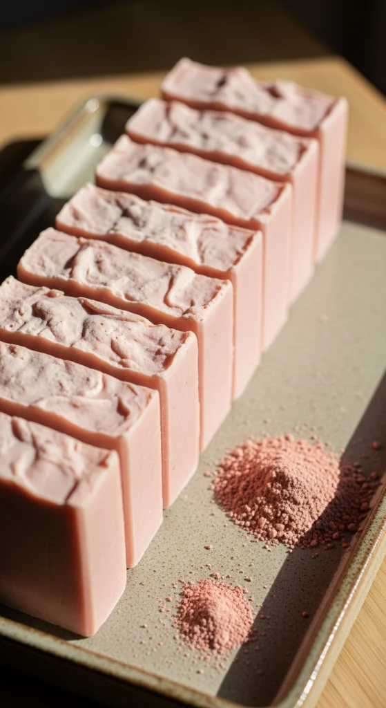 Rose Clay Soap Bars
