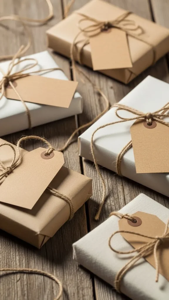 Rustic Kraft Paper Tags