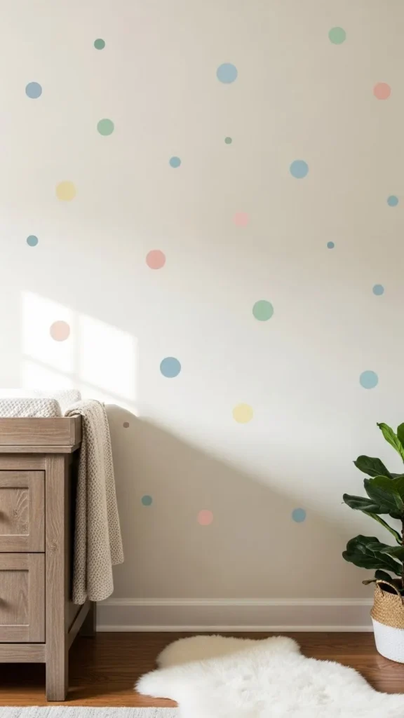 Scattered Polka Dots