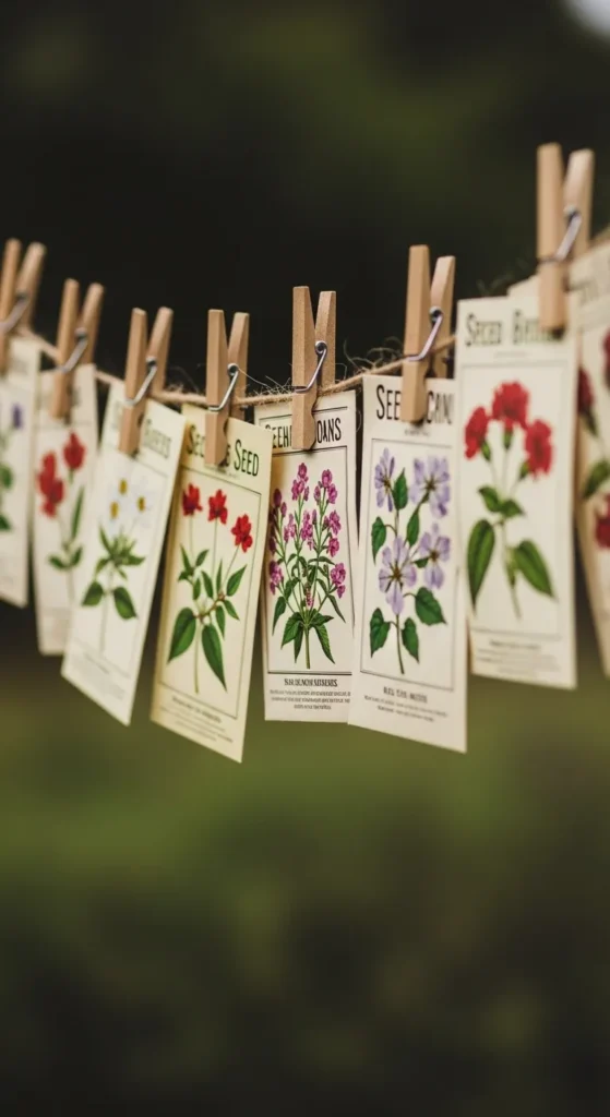 Seed Packet Display