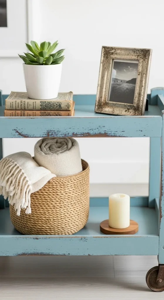 Serving Cart Makeover