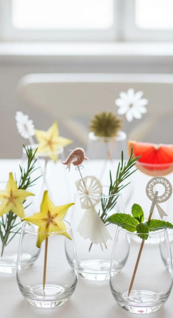 Shamrock Drink Toppers