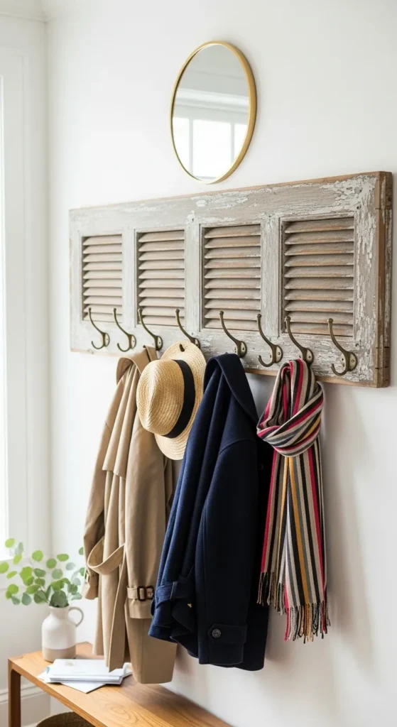 Shutter Coat Rack