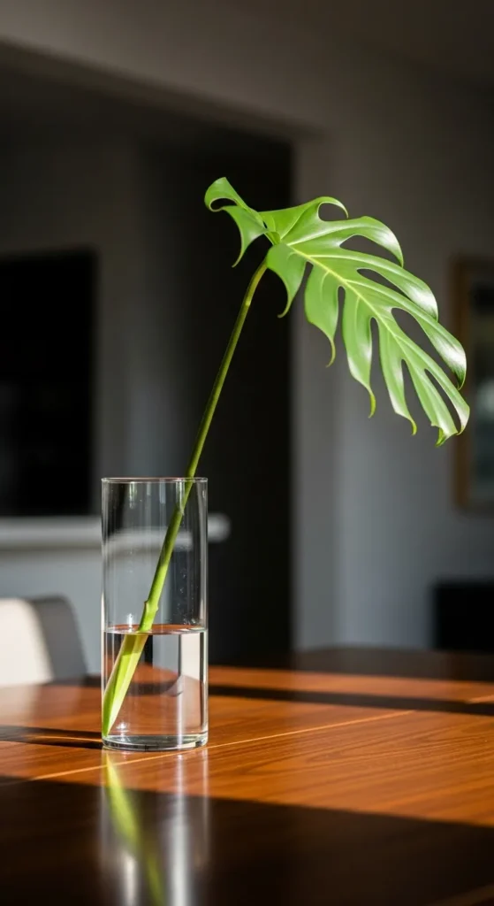 Simple Vase With Single Statement Stem