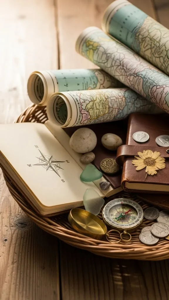 Small Adventure Planning Basket