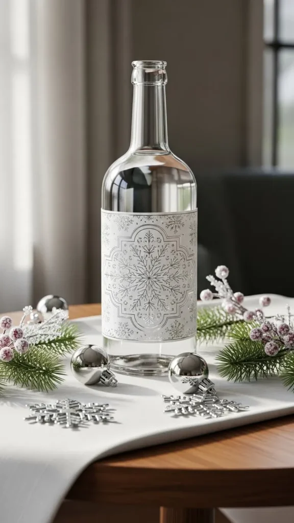 Snowflake Wrap Labels