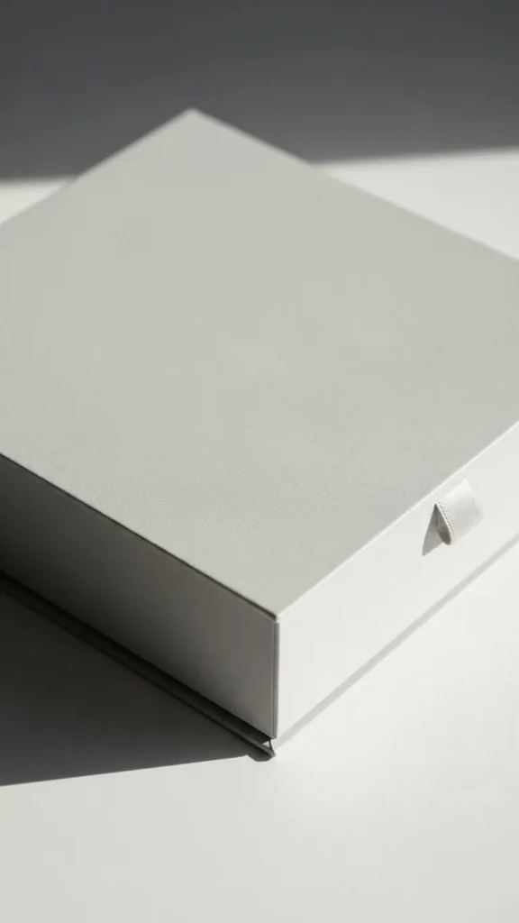 Soft Gray Magnetic Box