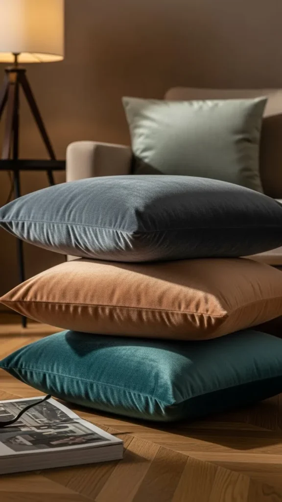 Soft Velvet Accent Covers