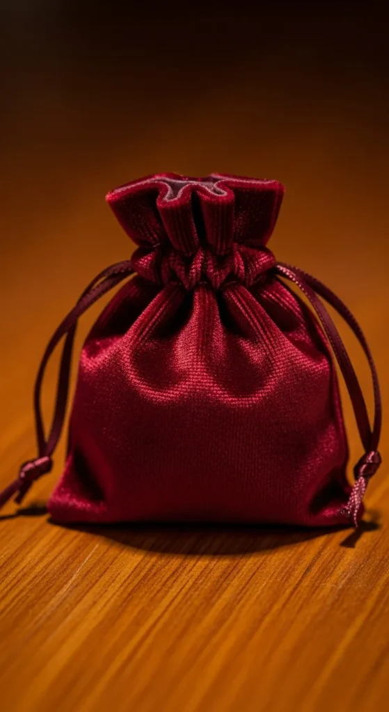 Soft Velvet Charm Bags