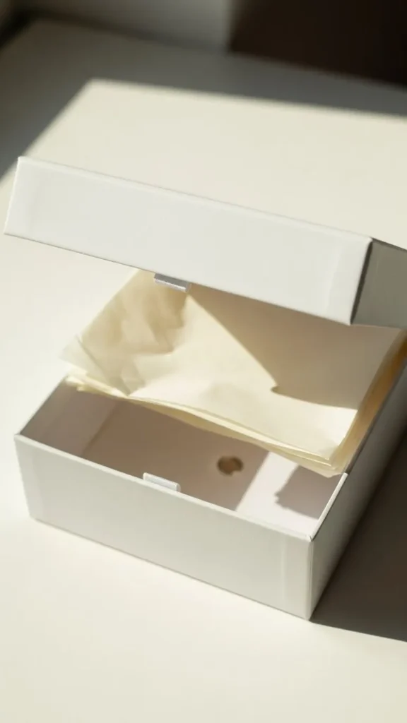 Soft White Magnetic Closure Box