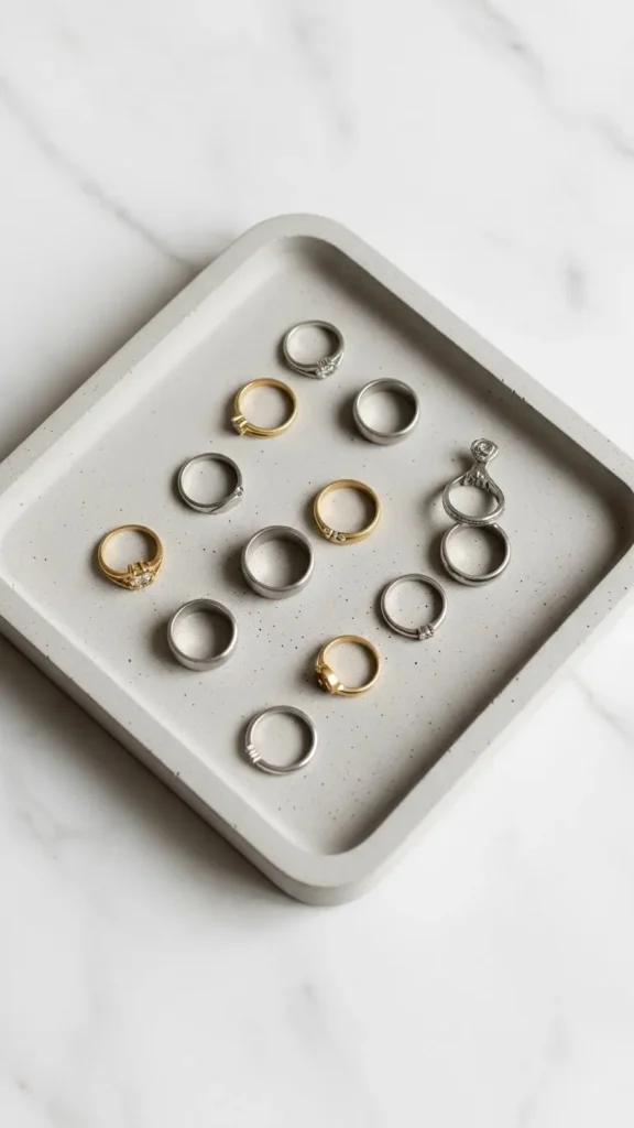 Square Minimal Jewelry Tray