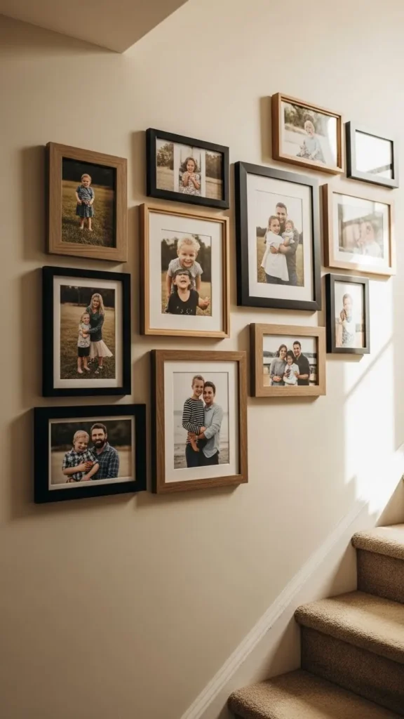 Staircase Story Wall