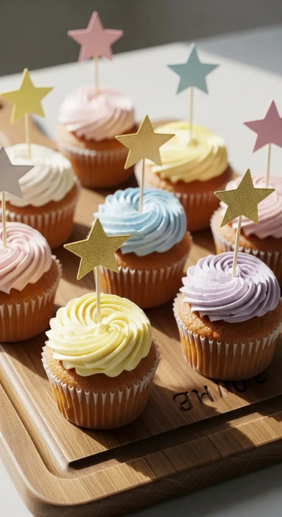 Star-Shaped Cupcake Picks