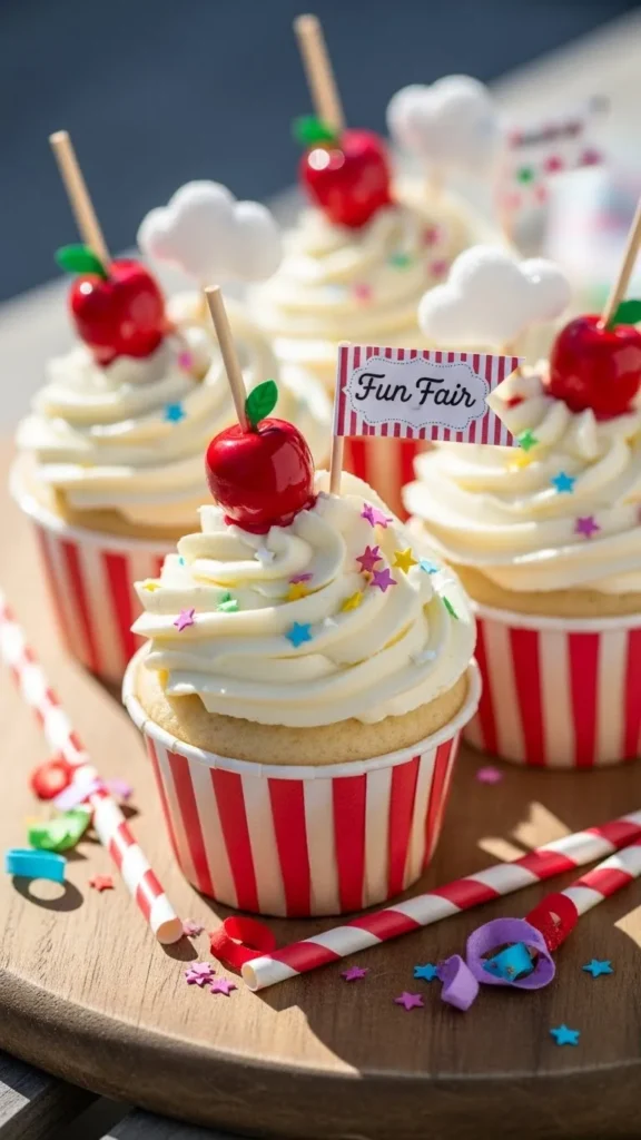 Striped Carnival Liners