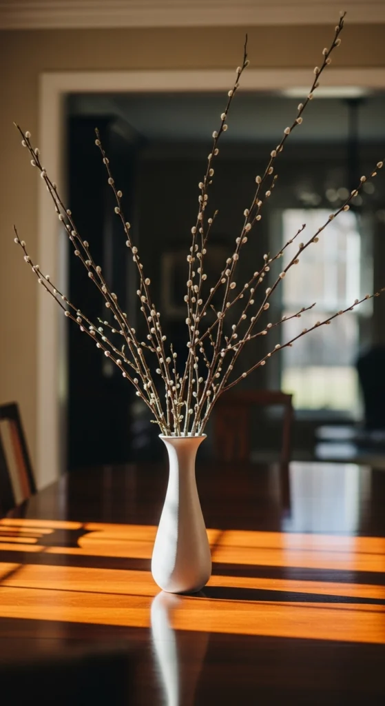 Tall Branches in a Narrow Vase