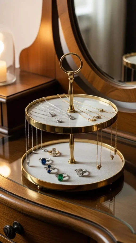 Tiered Jewelry Tray