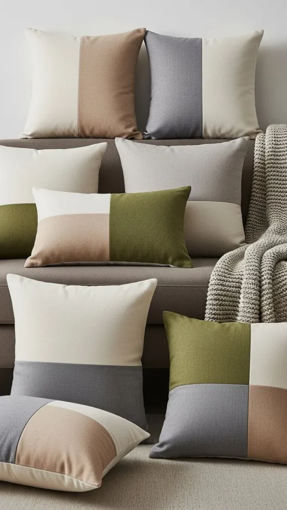 Two-Tone Color Block Covers