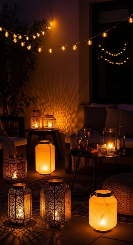 Use Lighting to Create Instant Warmth