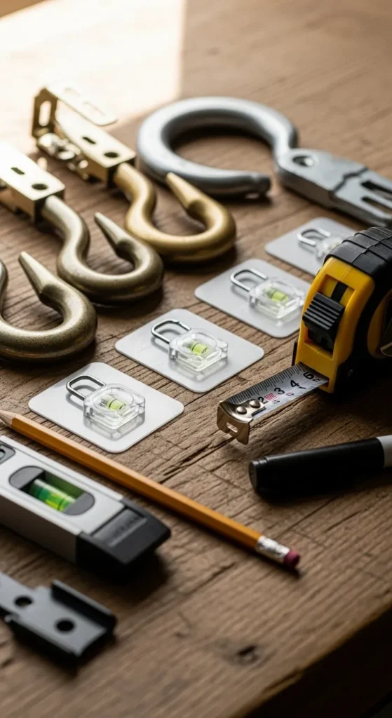 Use the Right Hanging Tools for Large Pieces