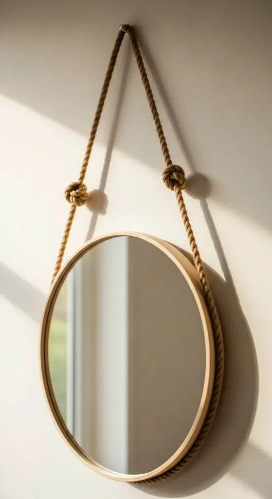 Vintage Windowpane Mirror