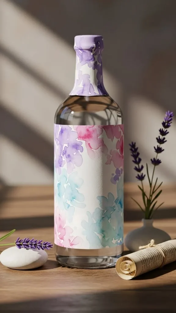 Watercolor Wash Labels