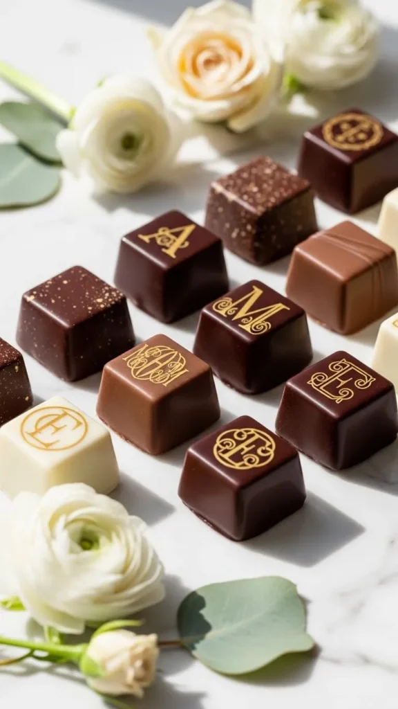 Wedding Favor Monograms