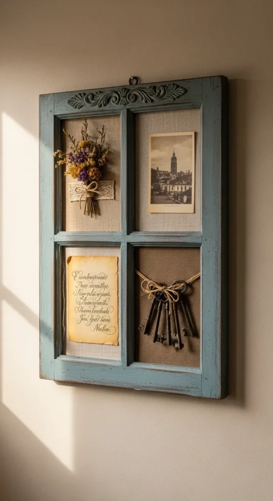 Window Frame Wall Decor