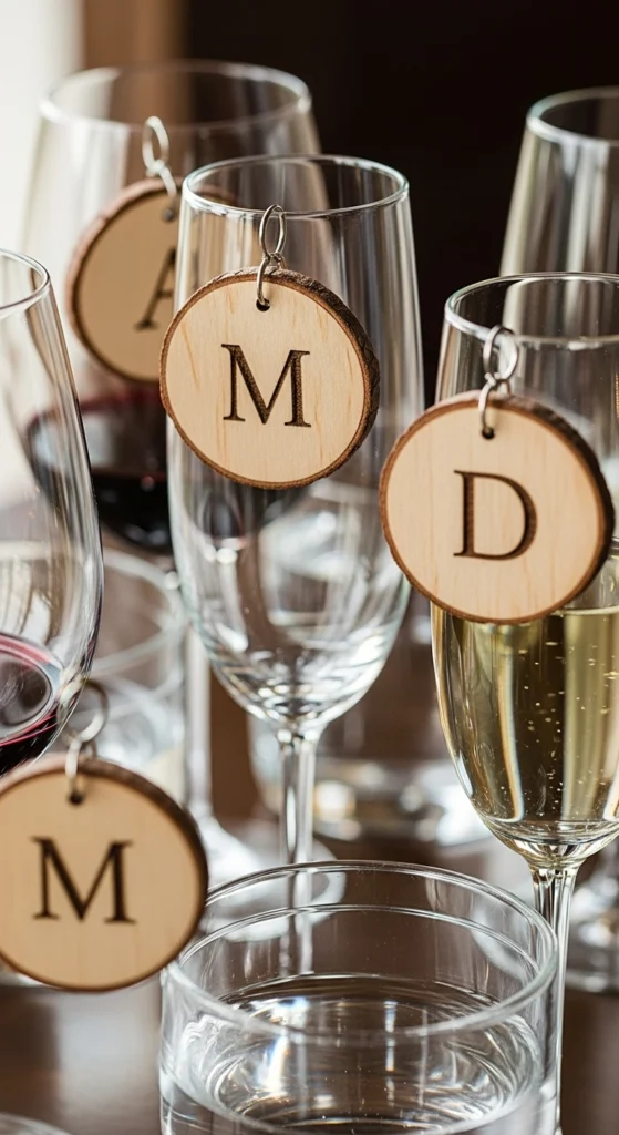 Wooden Initial Discs