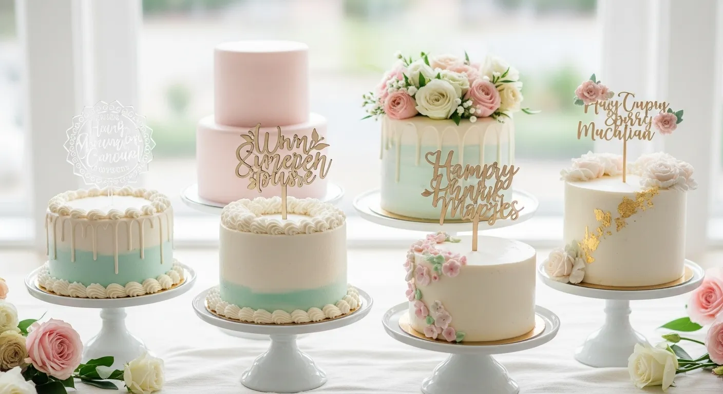 21 Beautiful Cake Toppers That Elevate Desserts