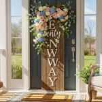 23 Cute DIY Spring Entryway Signs That Feel Friendly