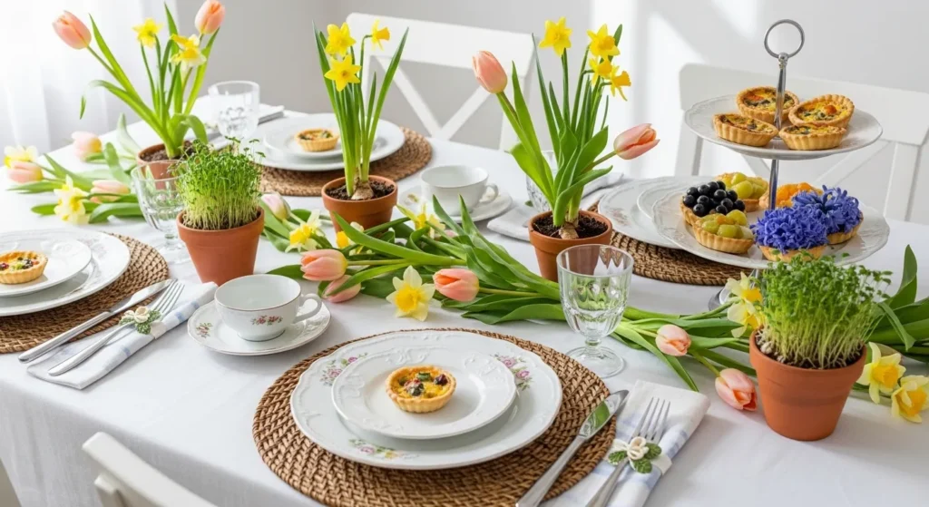 24 Beautiful DIY Spring Table Styling Ideas for Everyday