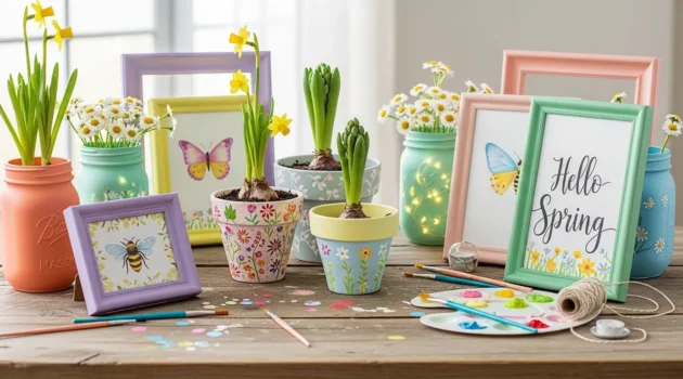 25 Easy DIY Spring Painted Decor Ideas for Beginners