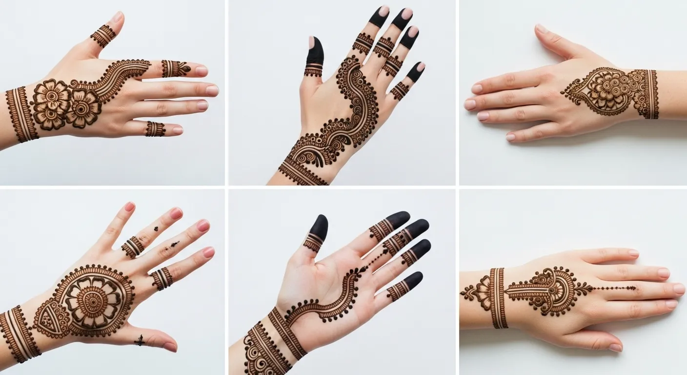 26 Beautiful Easy Mehndi Designs That Anyone Can Try