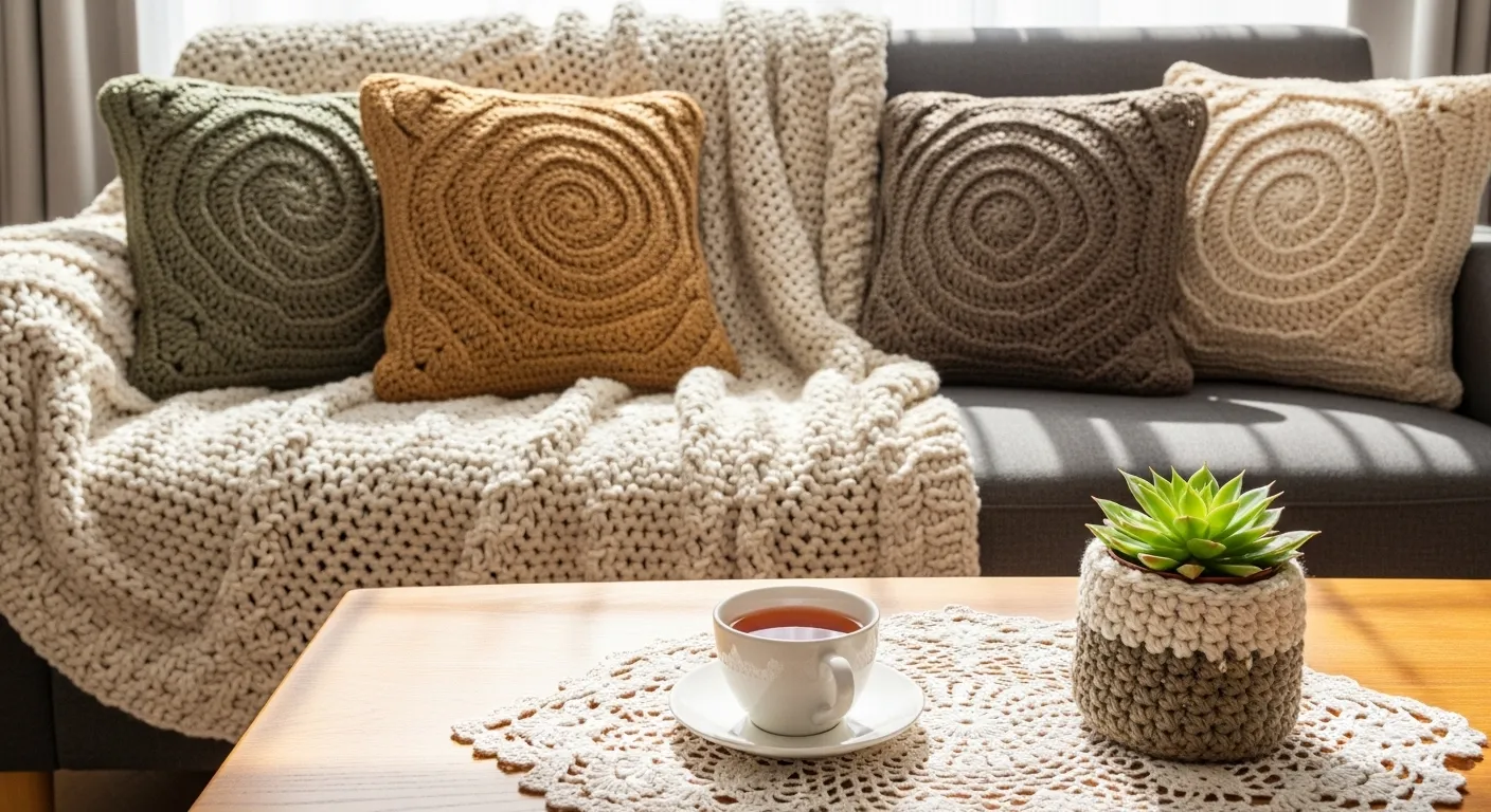 26 Cozy Crochet Home Decor Ideas That Transform Any Space
