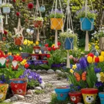 27 Beautiful DIY Spring Garden Decor Ideas That Bloom