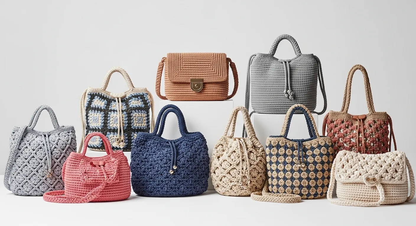 28 Trendy Crochet Bag Ideas That Look Designer-Made