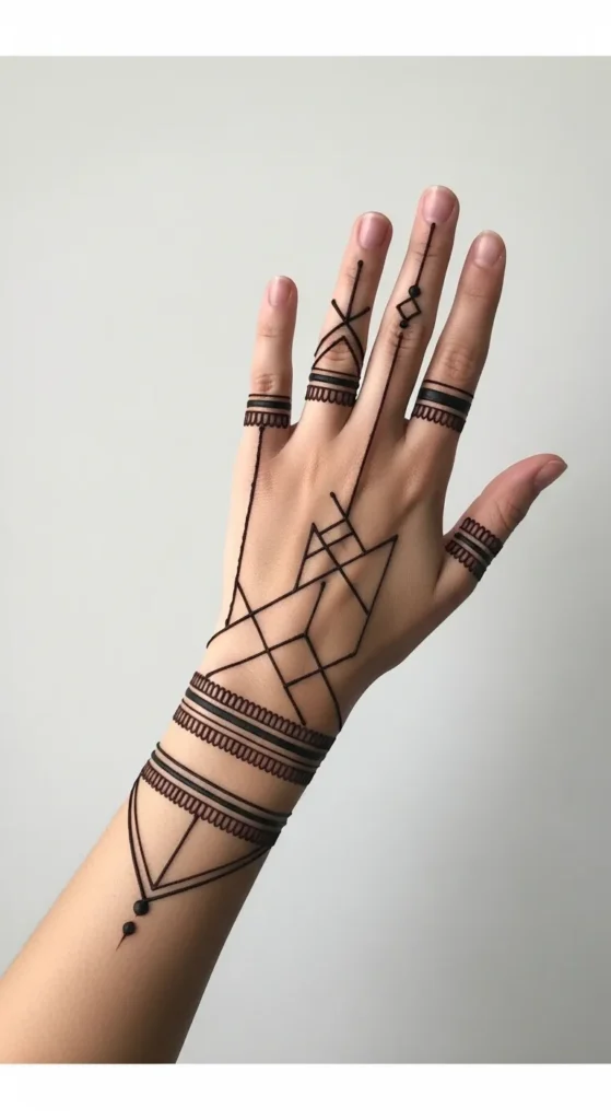 Abstract Geometric Lines