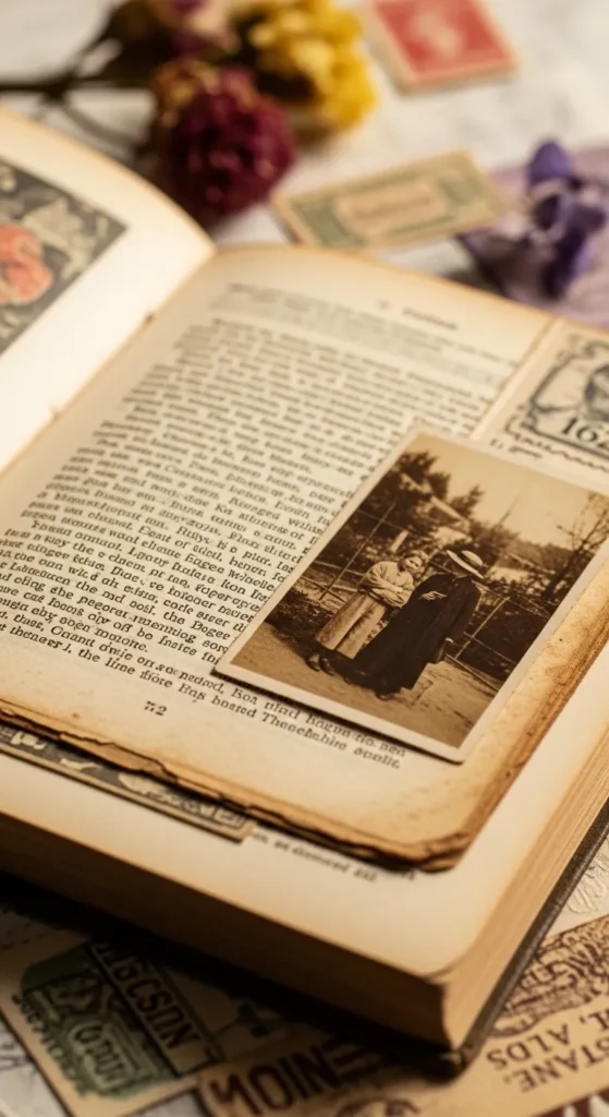 Add Antique Book Pages