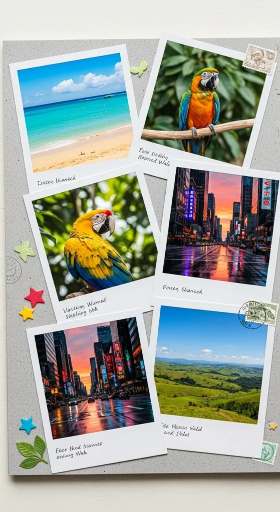  Add Polaroid-Style Photo Mats