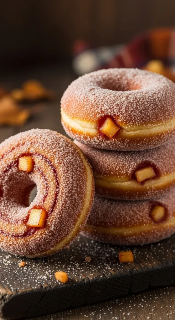 Apple Cinnamon Donuts