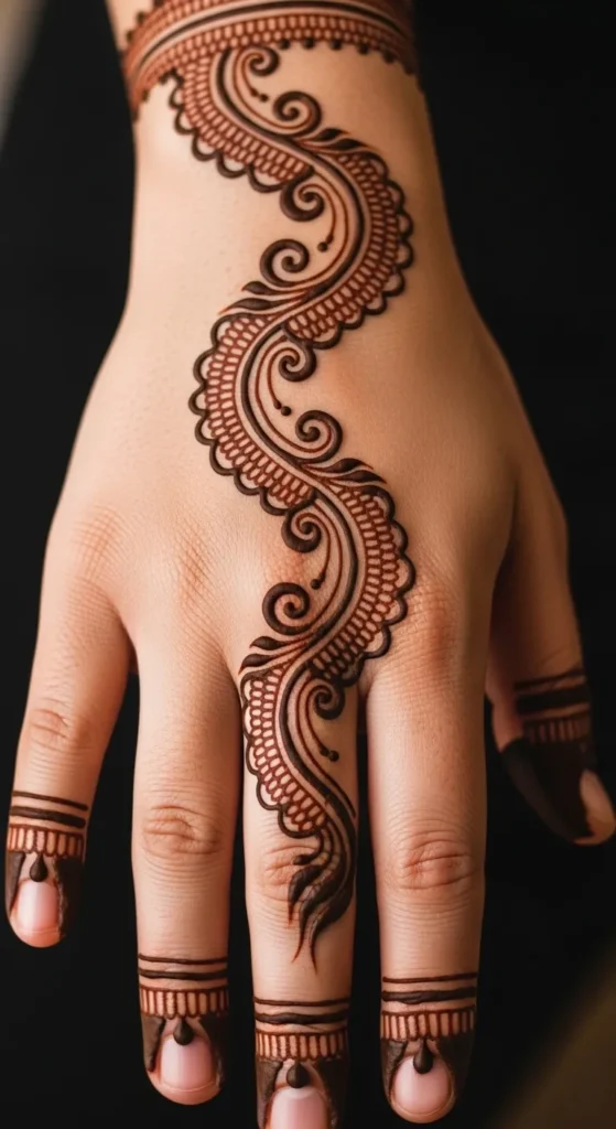 Arabic Style Swirls