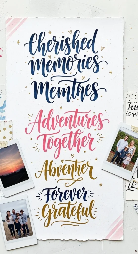  Artistic Brush Lettering