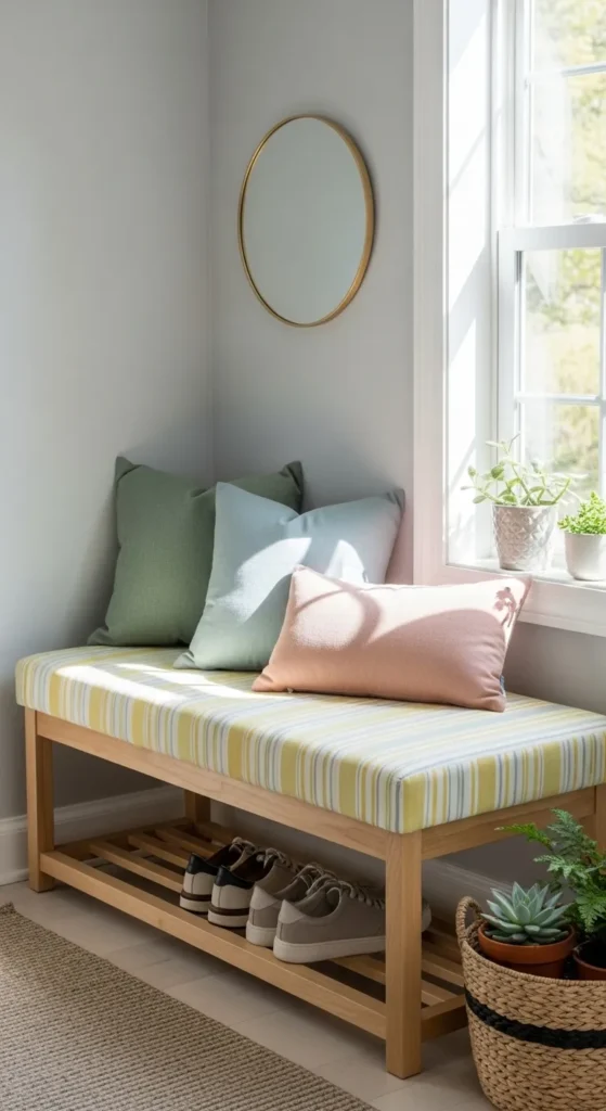 Bench Cushion Cover Upgrade