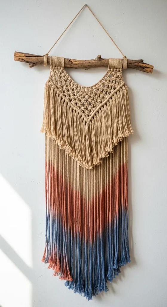 Boho Fringe Wall Hanging