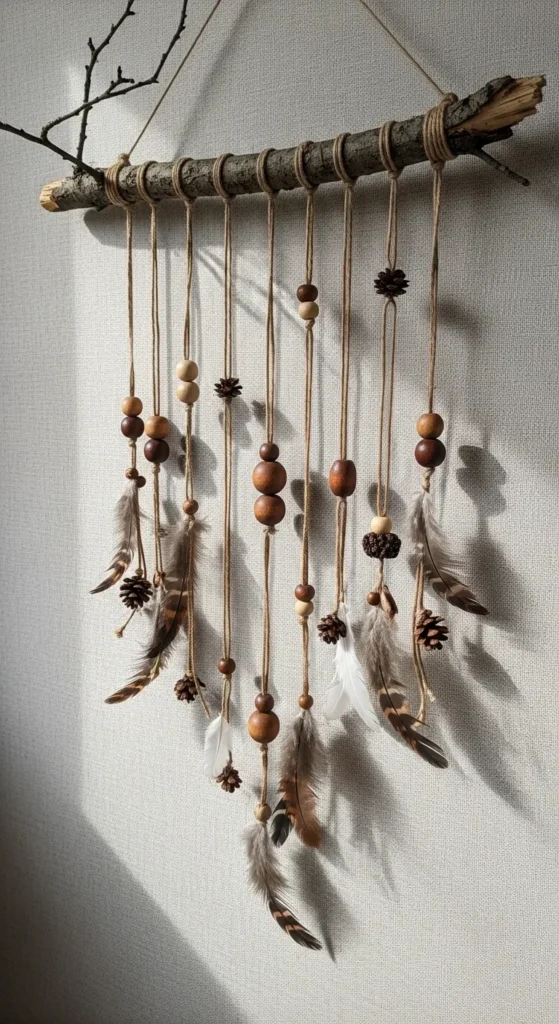 Branch and String Hanging