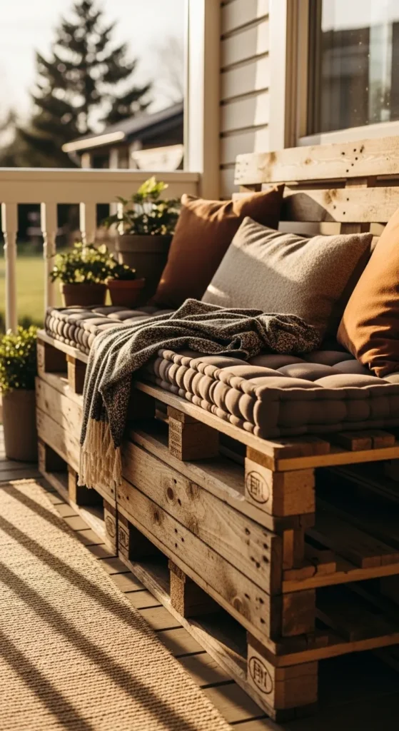 Build a DIY Pallet Bench for Your Porch