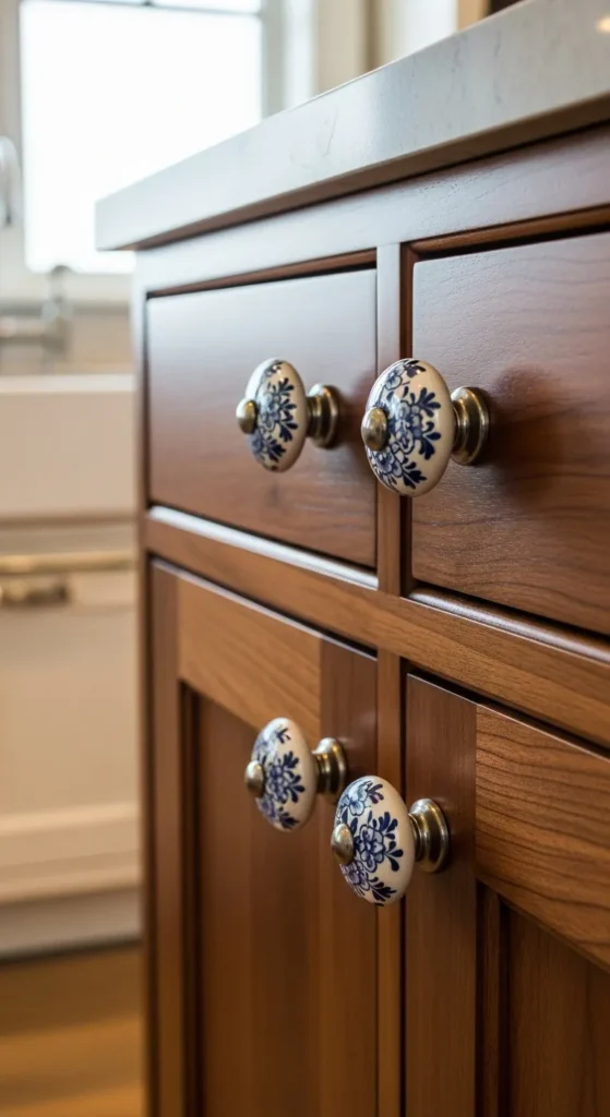 Cabinet Knob Swap
